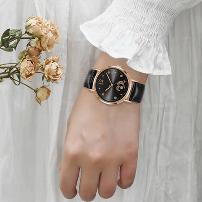 Quartz Leather Analog Quartz Watches