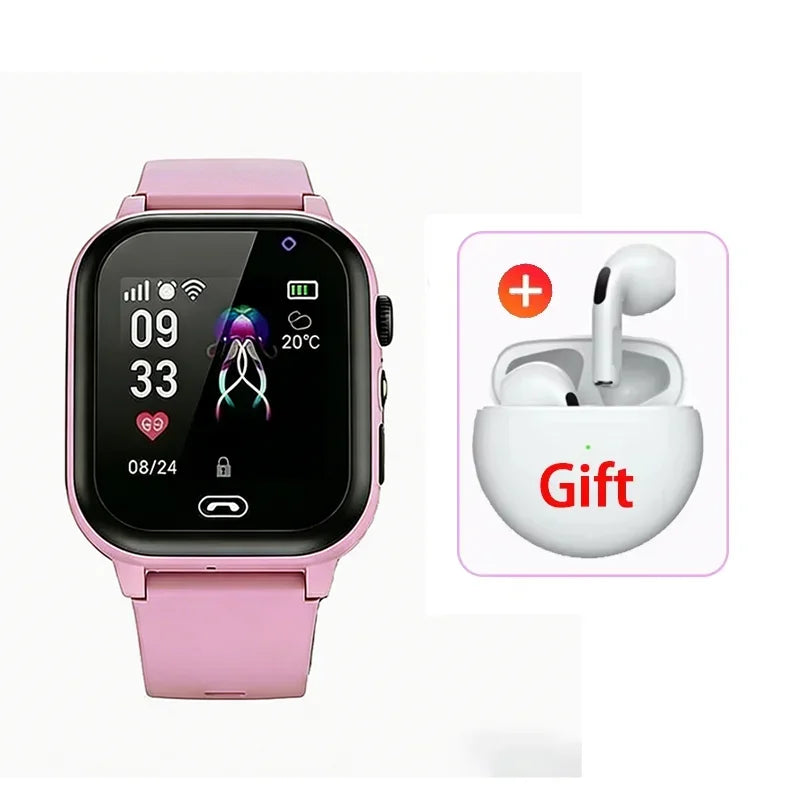 5G GPS Children Camera SOS Call Waterproof SIM Card Smart Watch