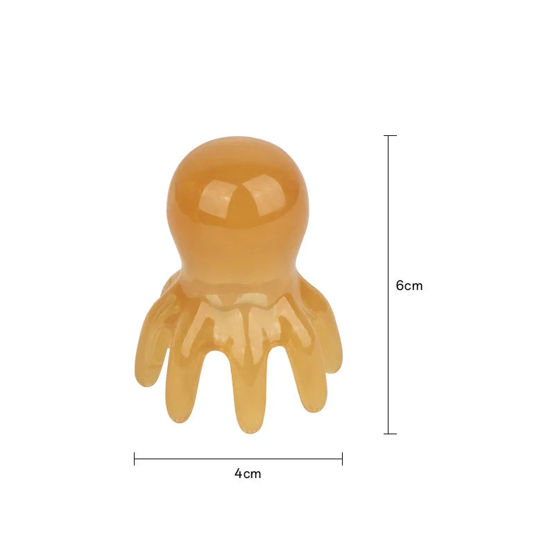 Octopus Head Massager Comb Head Meridian