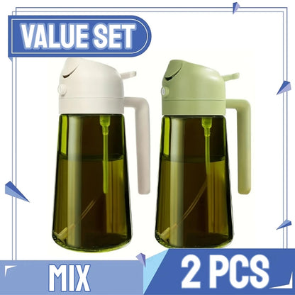 2in1 Spray Oil Dispenser Oil Sprayer