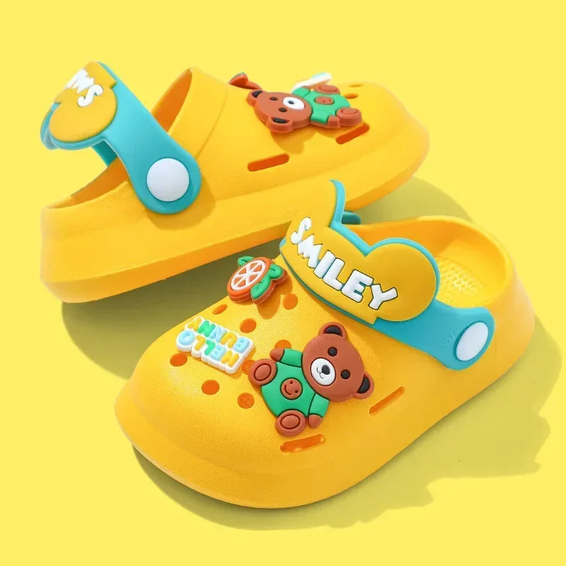 Baby Girl Cute Cartoon Slippers Newborn Sandals