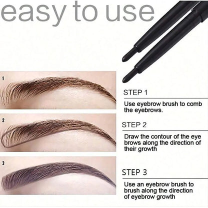 Sweat-Proof Black Pencil -Long-Lasting Eyeliner
