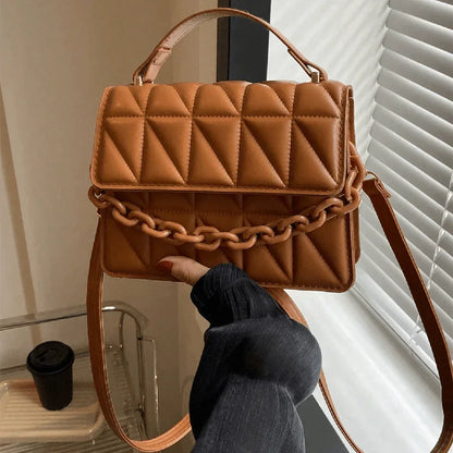 Mini Casual Quilted Crossbody Bag