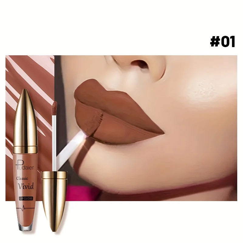 High Pigmented Matte Lip Glaze Lipstick