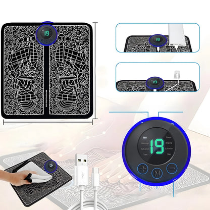 8 Modes 19 Level Electric Foot Massager