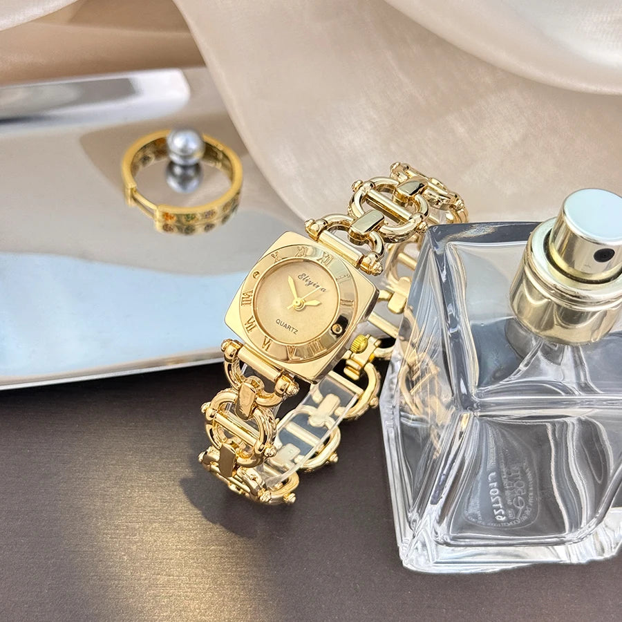 Elegant Square Bracelet Quartz watches