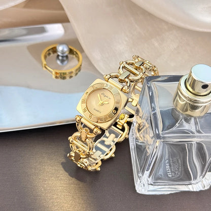 Elegant Square Bracelet Quartz watches