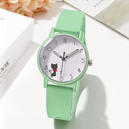 Casual Quartz Silicone Strap Watches