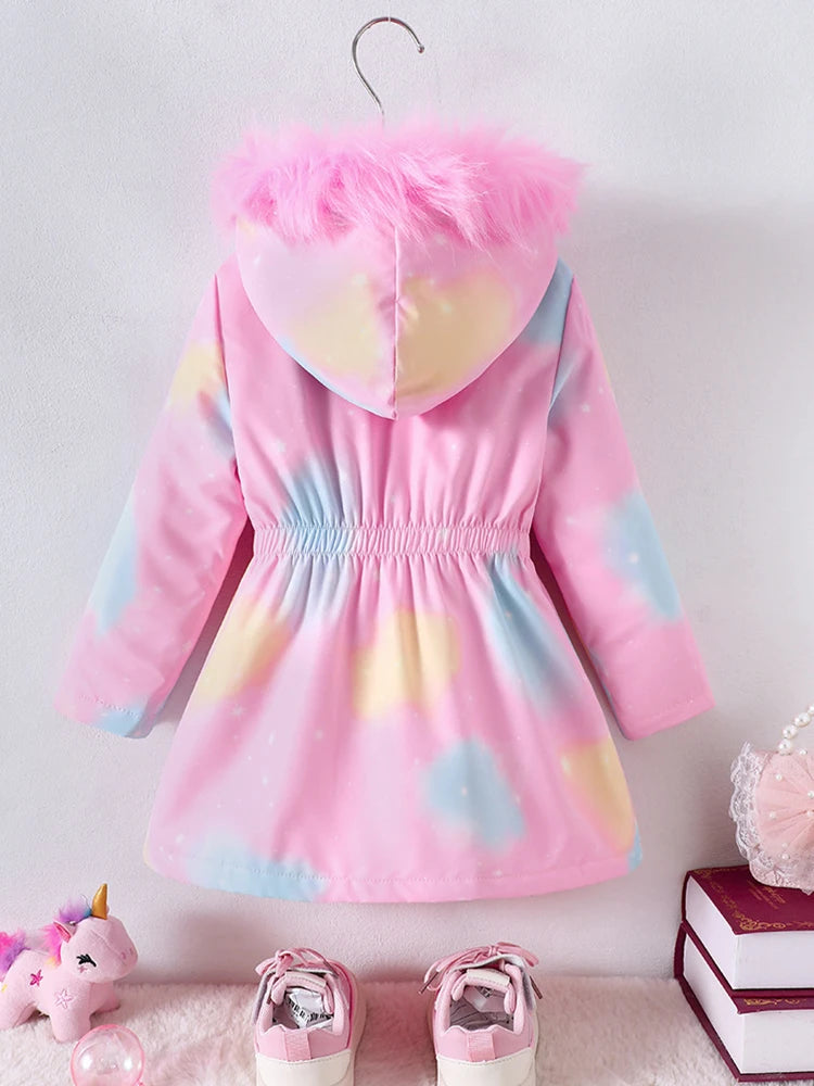 Winter Autumn Cotton Unicorn padded Big Thicken Warm Jacket
