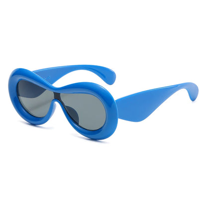 Unique Candy Color Sexy Lip Y2k Punk Hip Hop Sunglasses
