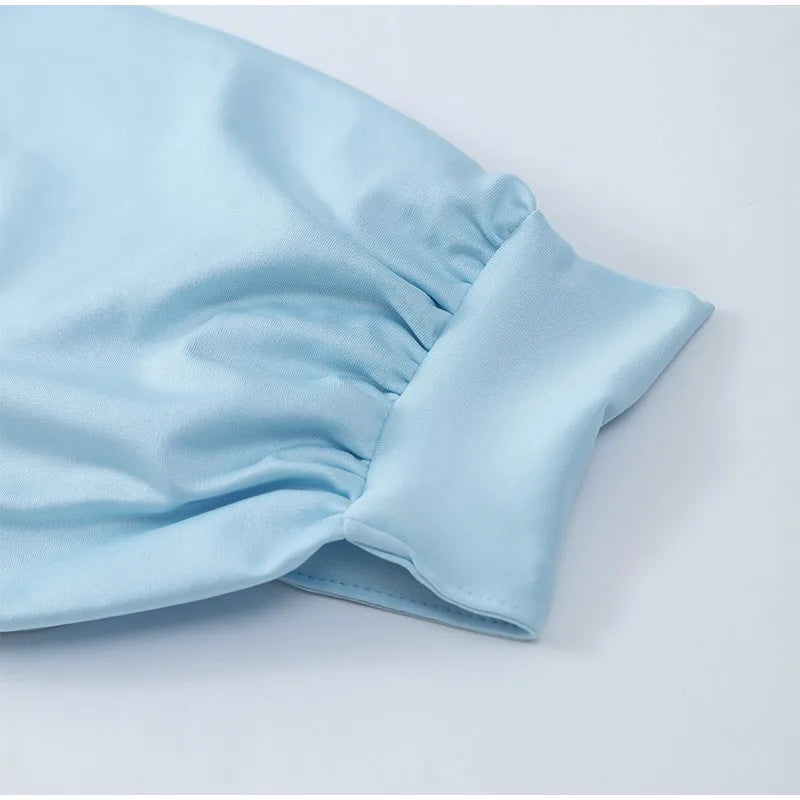 Shawl Maxi Short Sleeve Slim Fit Dress