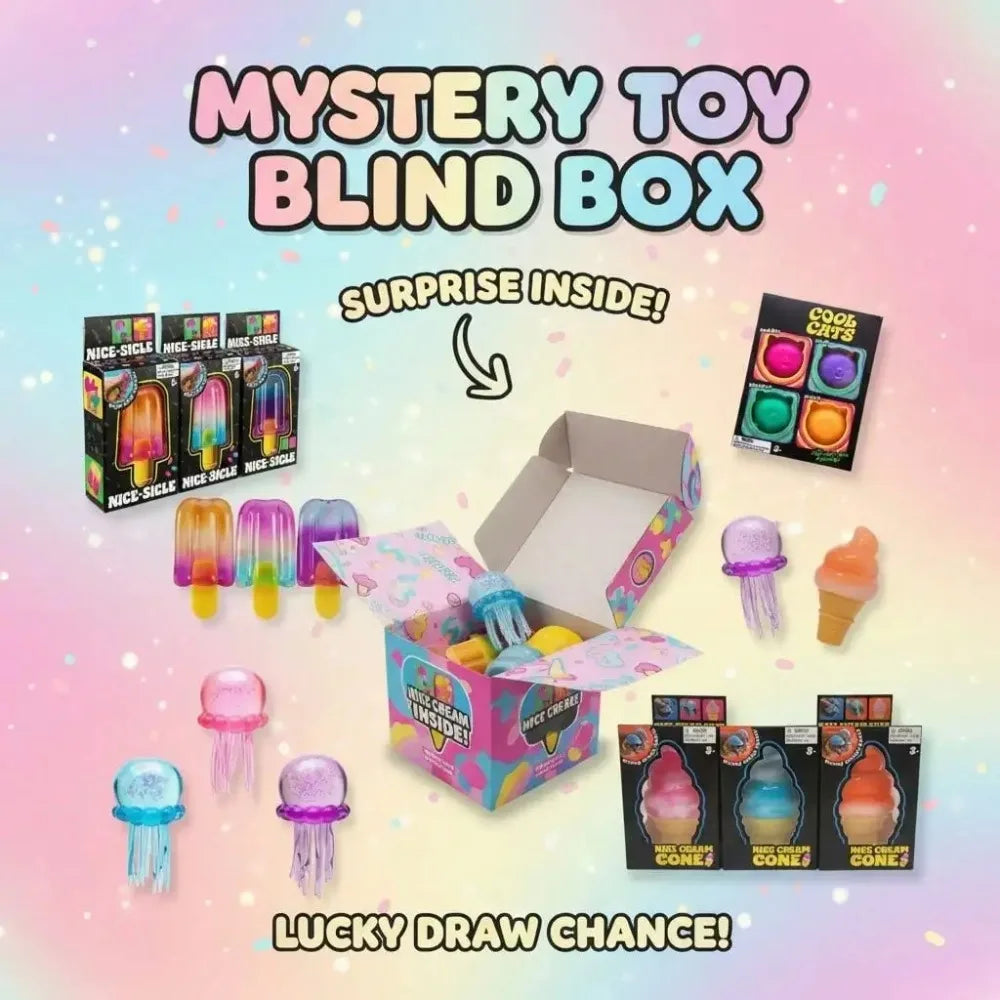 150 Surprising Random Blind Box Toys for Pressure Release Fun Plush Dolls