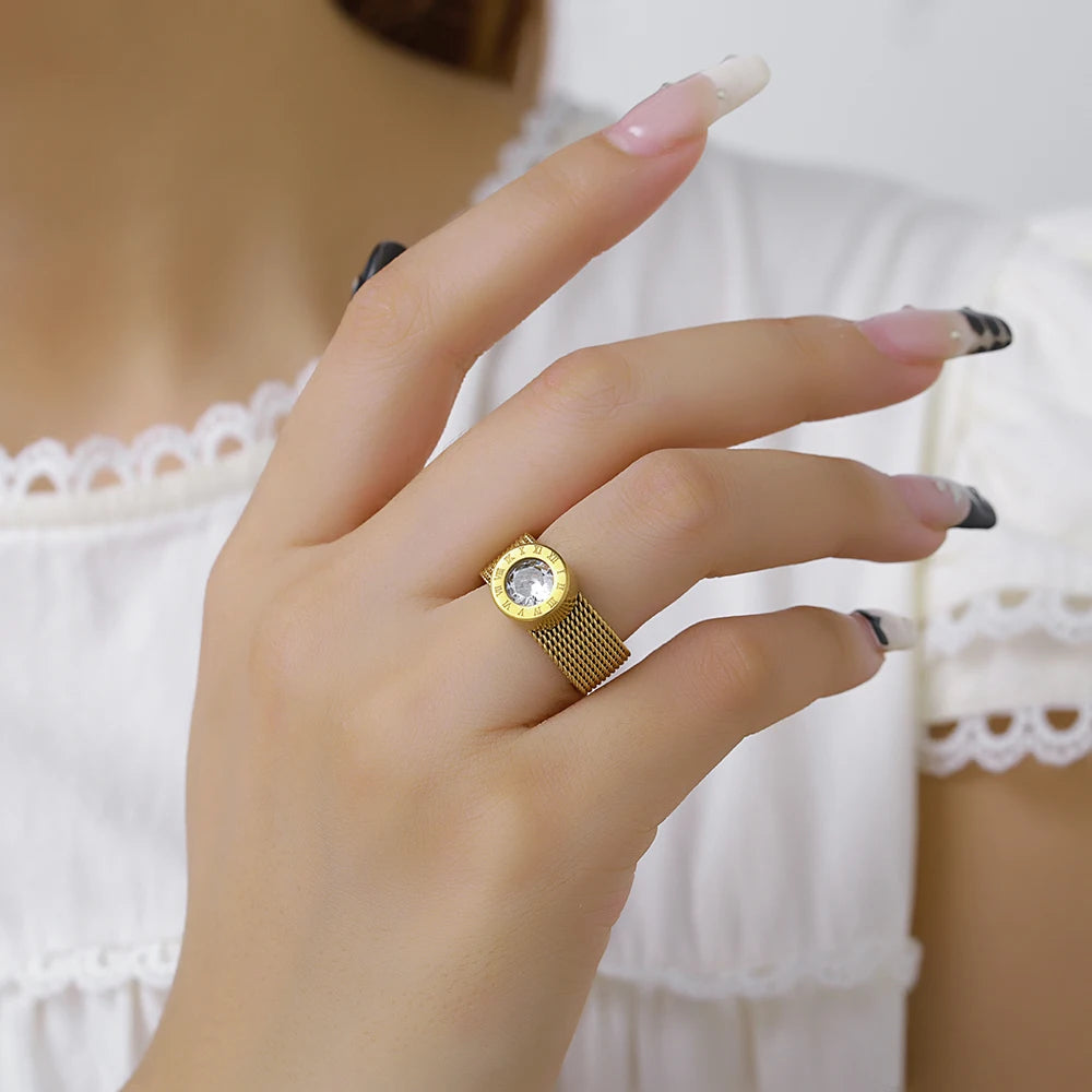 DANA Titanium Couple Rings