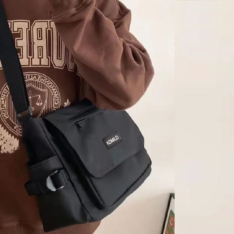 Oxford Diagonal Cross Youth Casual Canvas Shoulder Bag
