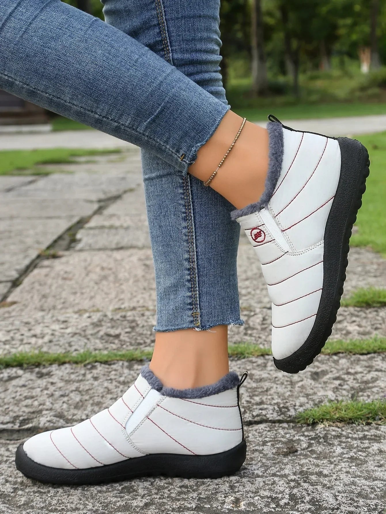 Boot Warm Fur Waterproof Boots