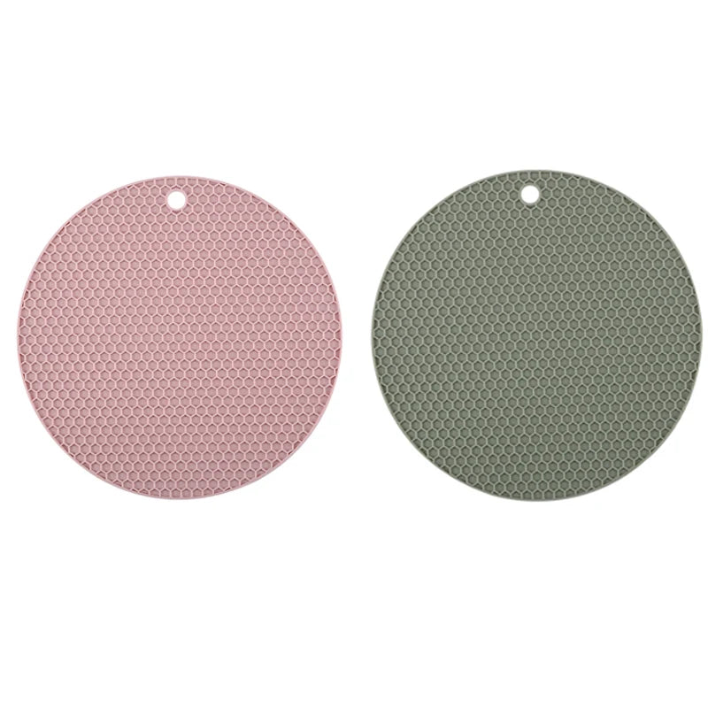 2/4 PCS Heat Resistant Silicone Mat