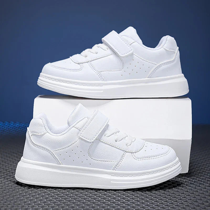 Breathable Running Casual Leather Non-slip Sneakers