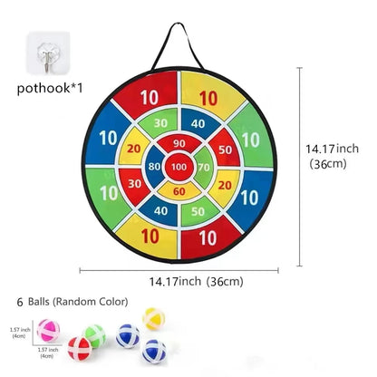 Sticky ball  large dart board Family interactive game sports toys