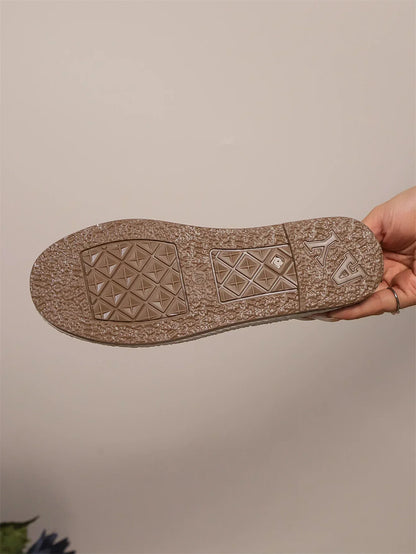 Handmade Lace Flats Breathable Shoes