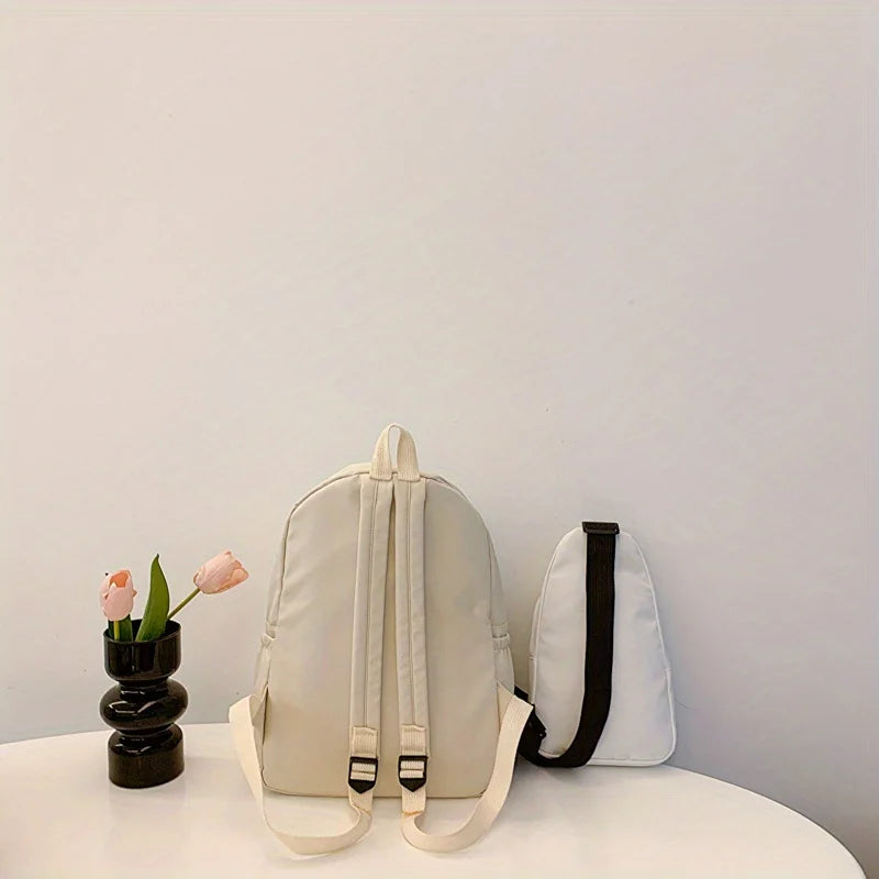 Back to school Nylon Casual Schoolbag Set