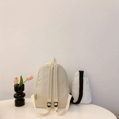 Back to school Nylon Casual Schoolbag Set