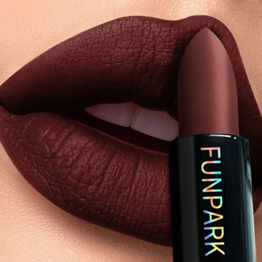 25-Color Matte Lipstick Waterproof Long Lasting  Velvet Finish Lip Tint
