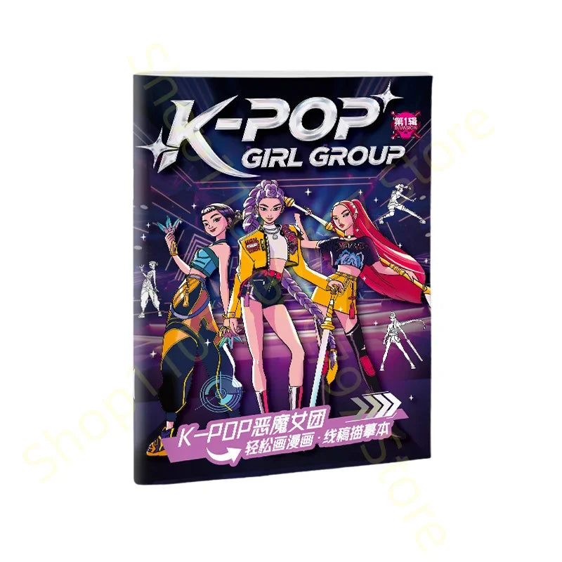 12Pcs/Box HB 2B Colored Pencils Smooth Writing Cute Anime Stationery
