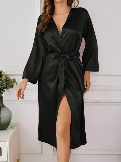 Long Sleeve Soft Casual Robe Lingerie