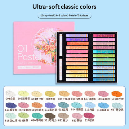 Artist Soft Oil Pastel 24/36/48 Colors Professional Painting Set