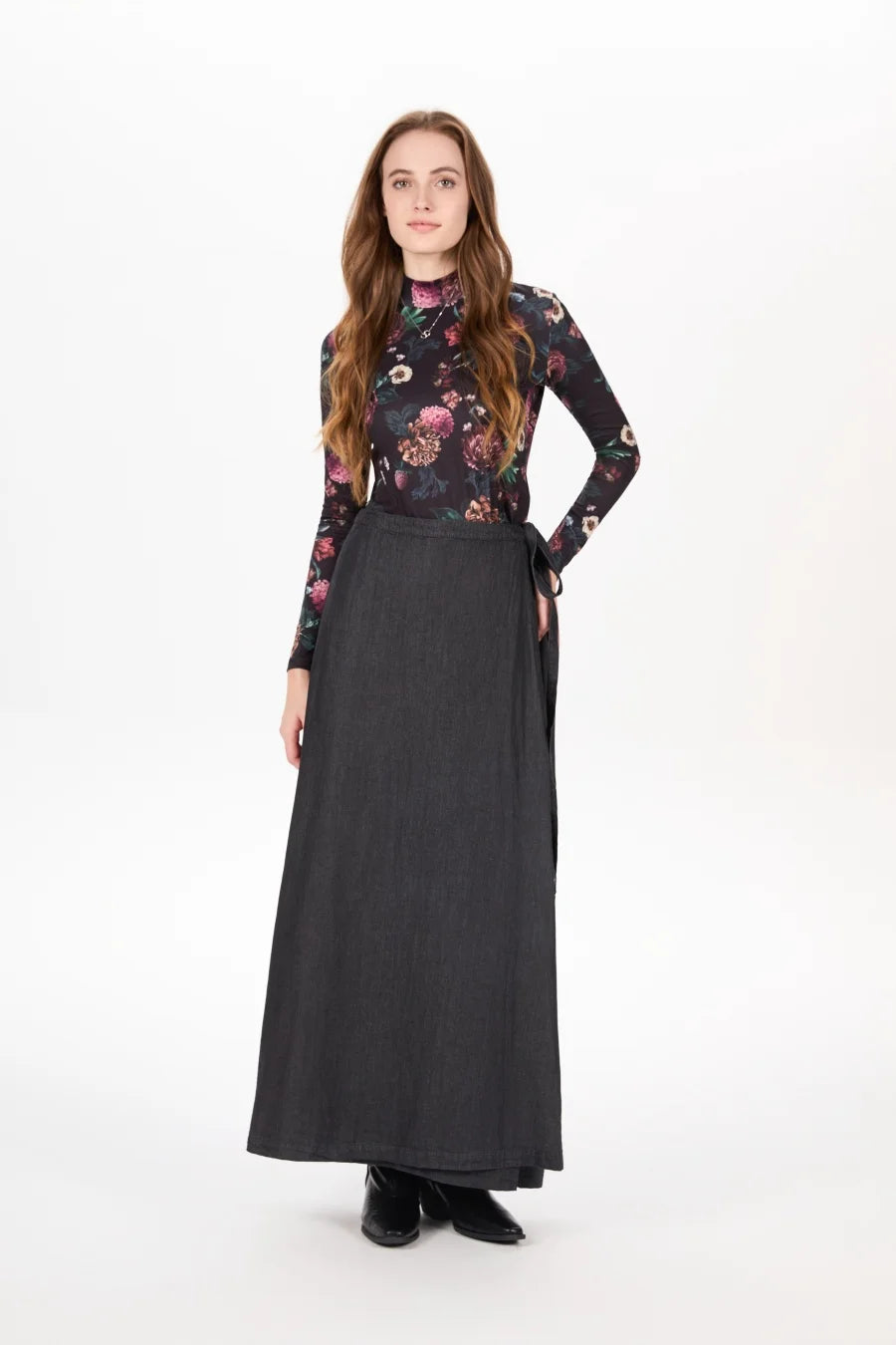 faldas vaqueras de una pieza tipo pareo