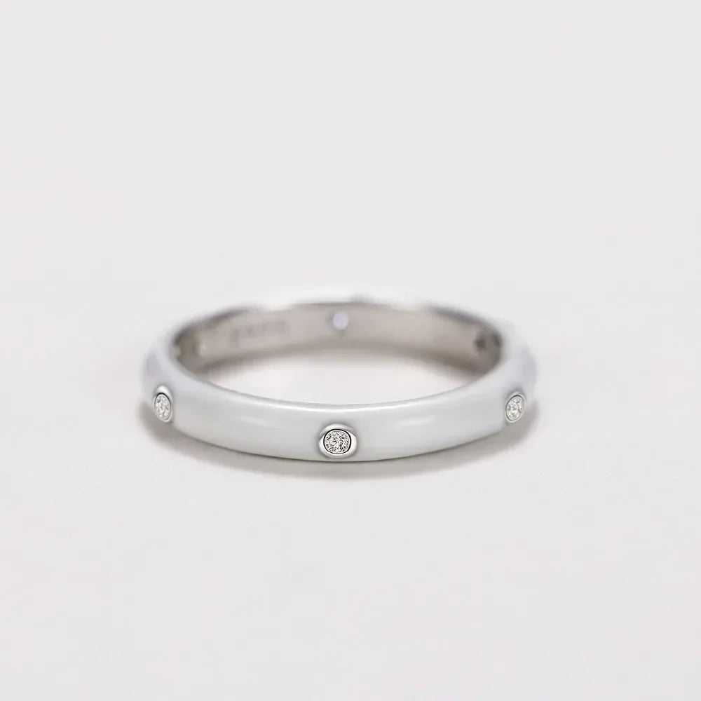 DANA Colorful Dragon Circle CZ Ring