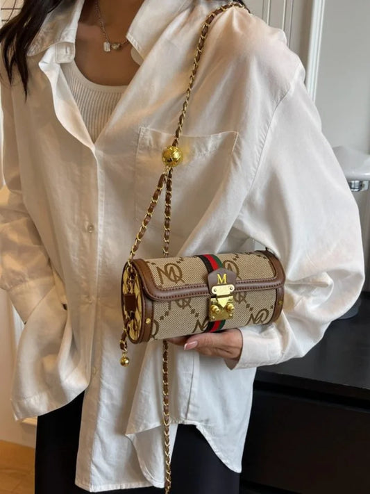 Light Luxury Cylinder Bag
