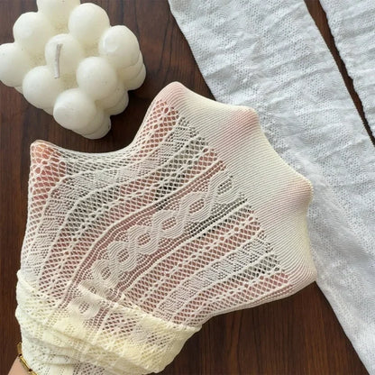 Calcetines de malla adorables para chicas kawaii japonesas