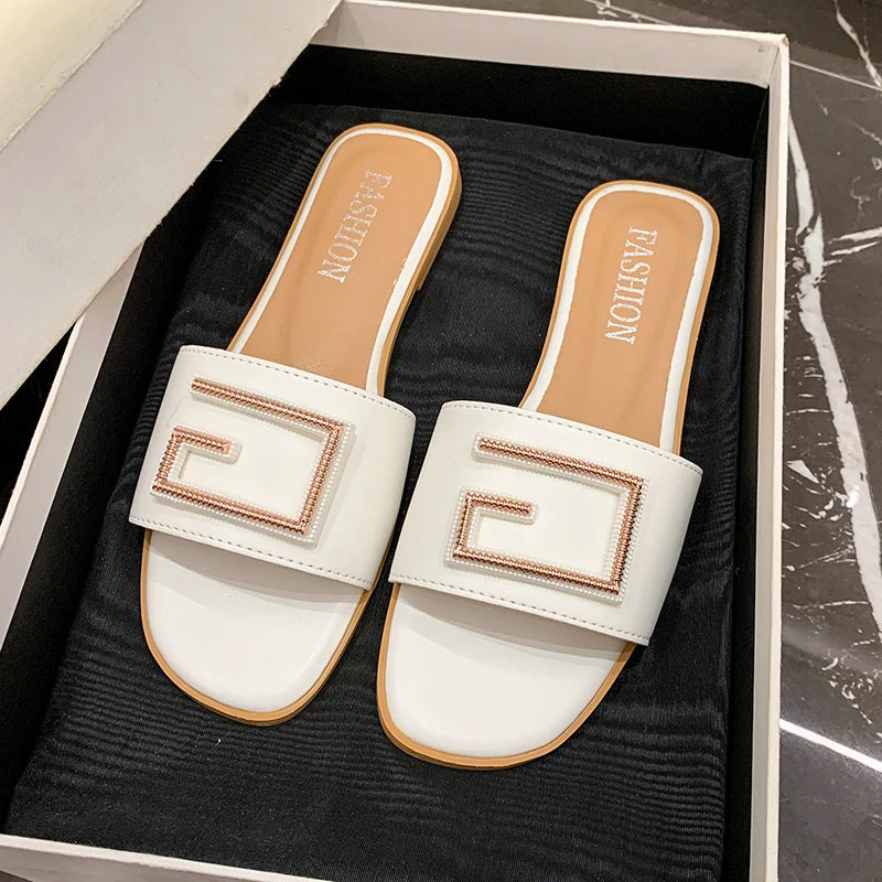 Casual Flat Bottom Wear Slippers