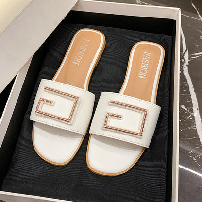 Casual Flat Bottom Wear Slippers