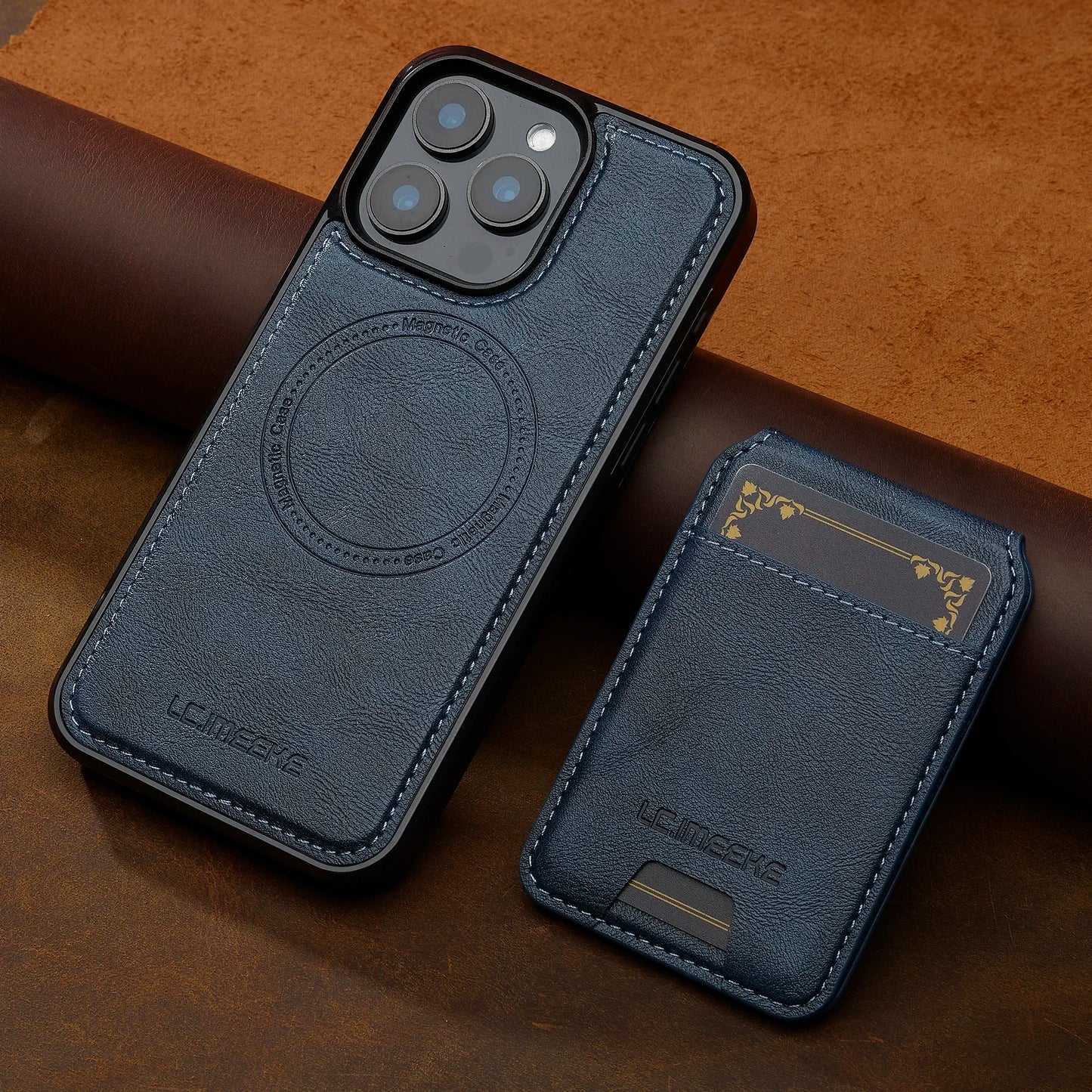 Detachable Magnetic 2 In 1 Leather Case Phone Cover