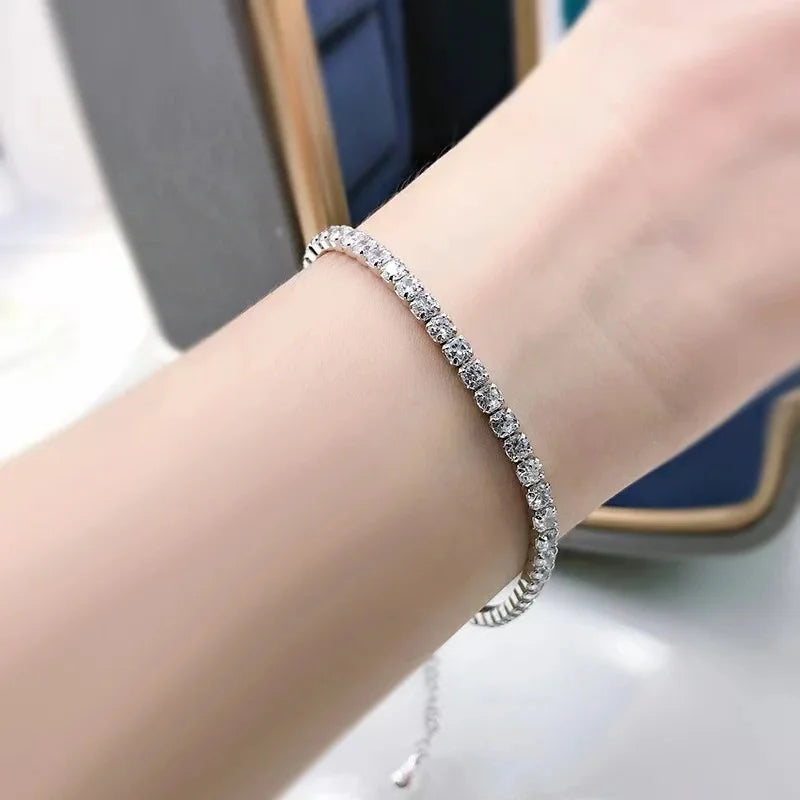 DANA 925 Sterling 4.4 Carat Moissanite Bracelet