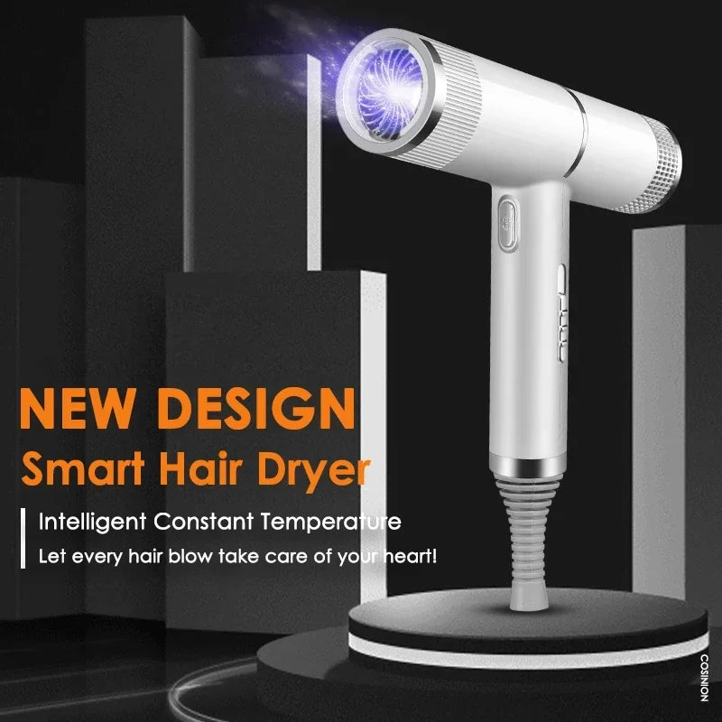 Ionic Blow Dryer Hot Cold Wind Salon Hair Styler Tool Hair Blower Electric Blow