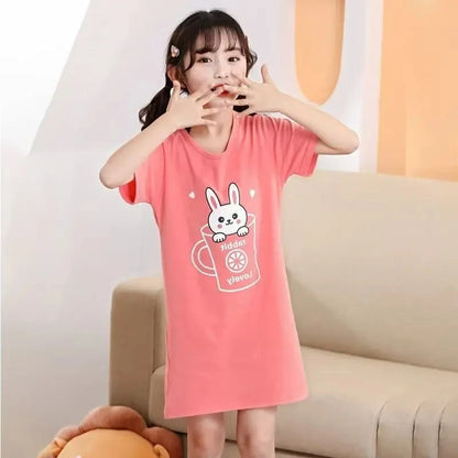 100% Cotton Cartoon Nightdress