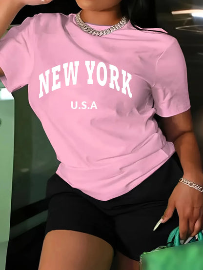 New York Print Short Sleeve T-Shirt