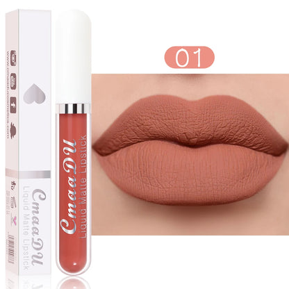 1 Pcs Matte Lip Gloss Liquid Lipstick Waterproof