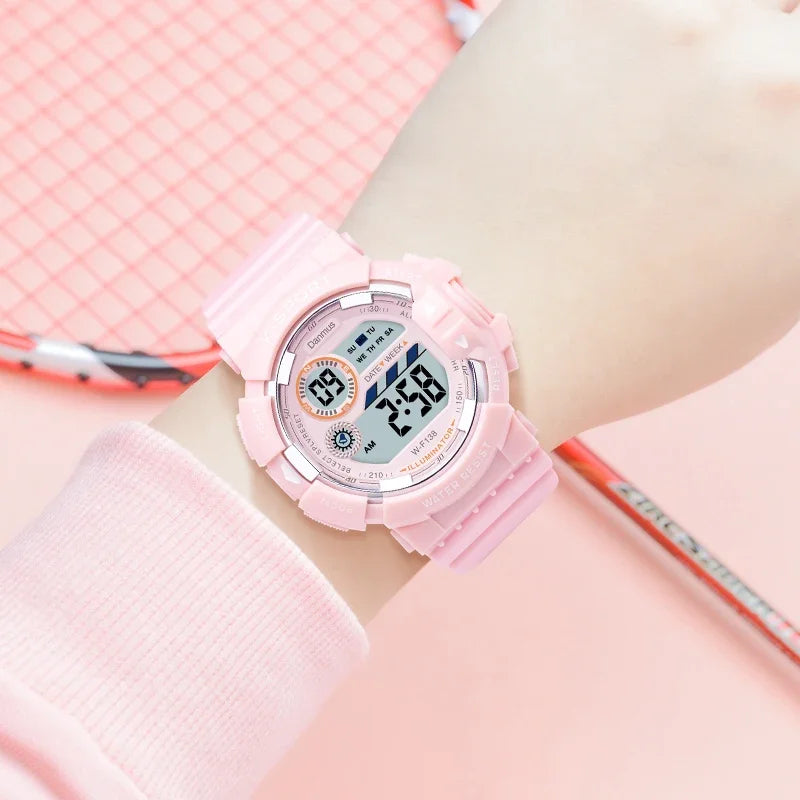 LED Digital Luminous Electronic Wristwatch