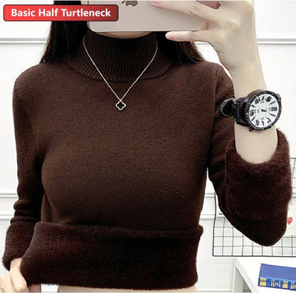 Thicken Velvet Lined Pullover