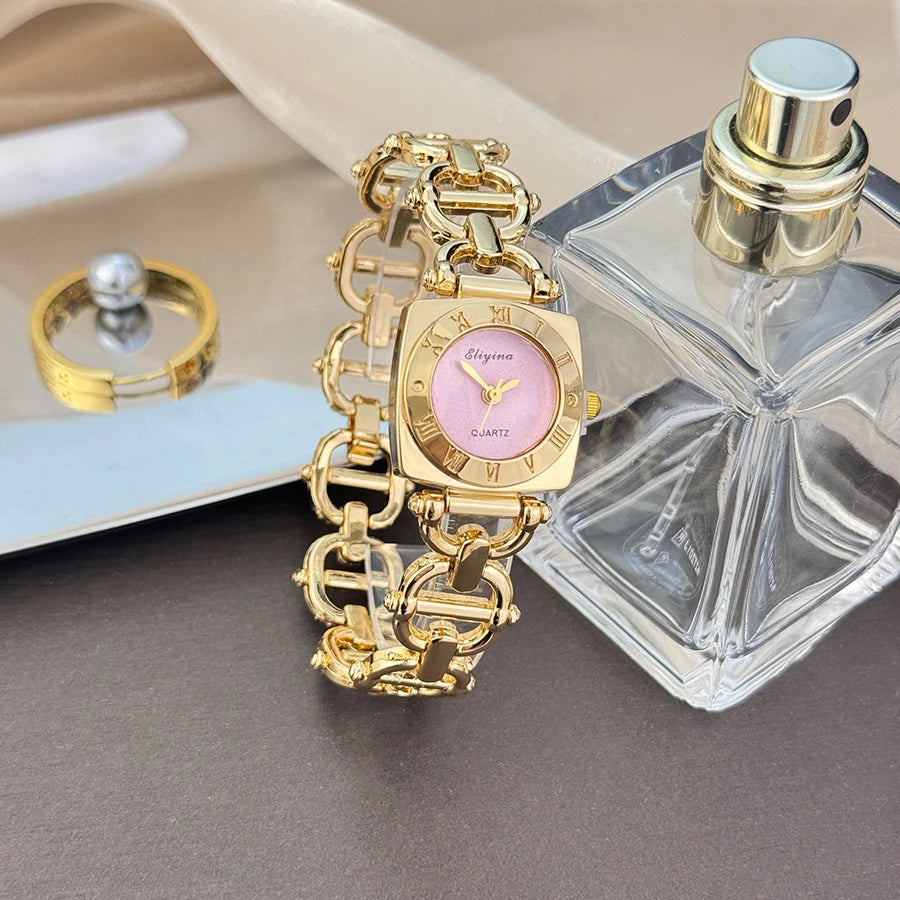 Elegant Square Bracelet Quartz watches