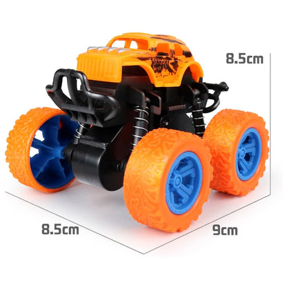 Car Four-wheel Drive Off-road Vehicle Stunt Dump Cars Double-Side Toy