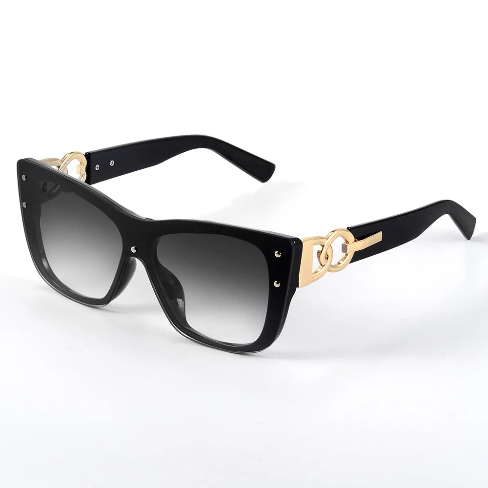Big Frame Cat Eye UV400 Sunglasses