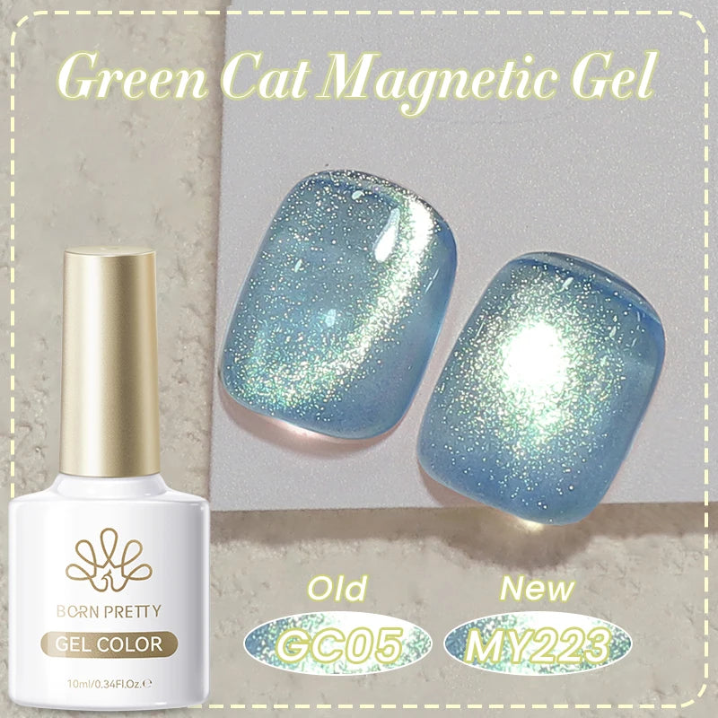 Dark Red Cat Magnetic Gel Nail Polish