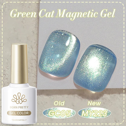 Dark Red Cat Magnetic Gel Nail Polish