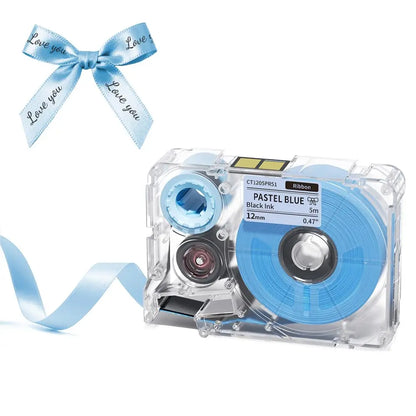 Phomemo A30 P15 Fabric Ribbon Cartridges 12mm X 5m Satin Ribbons