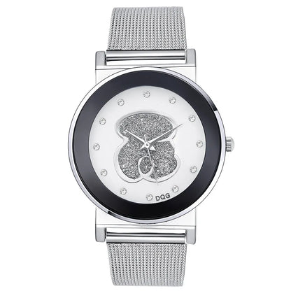 Luxury Bear Diamond Quartz Stretch Creative Watches